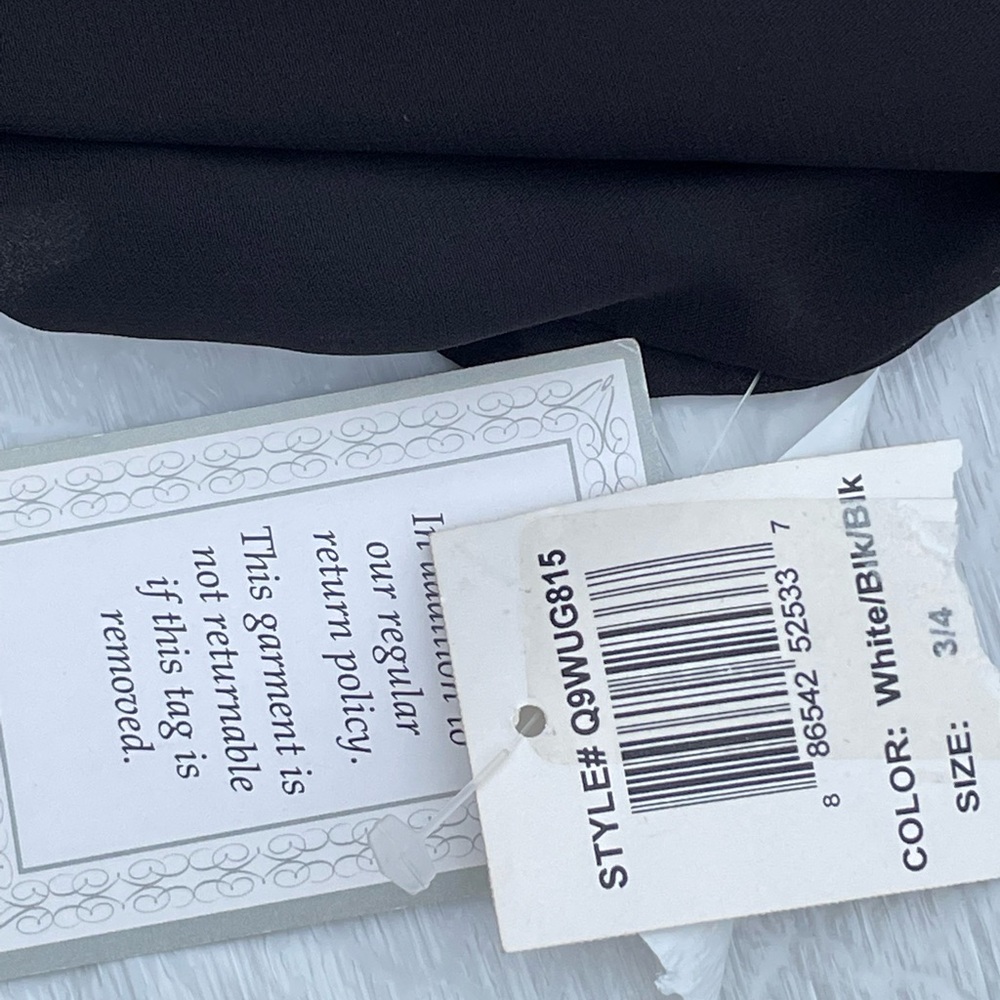 B. Darlin Black & White Sequin Dress. Size 3/4. New with Tags - Picture 6 of 7